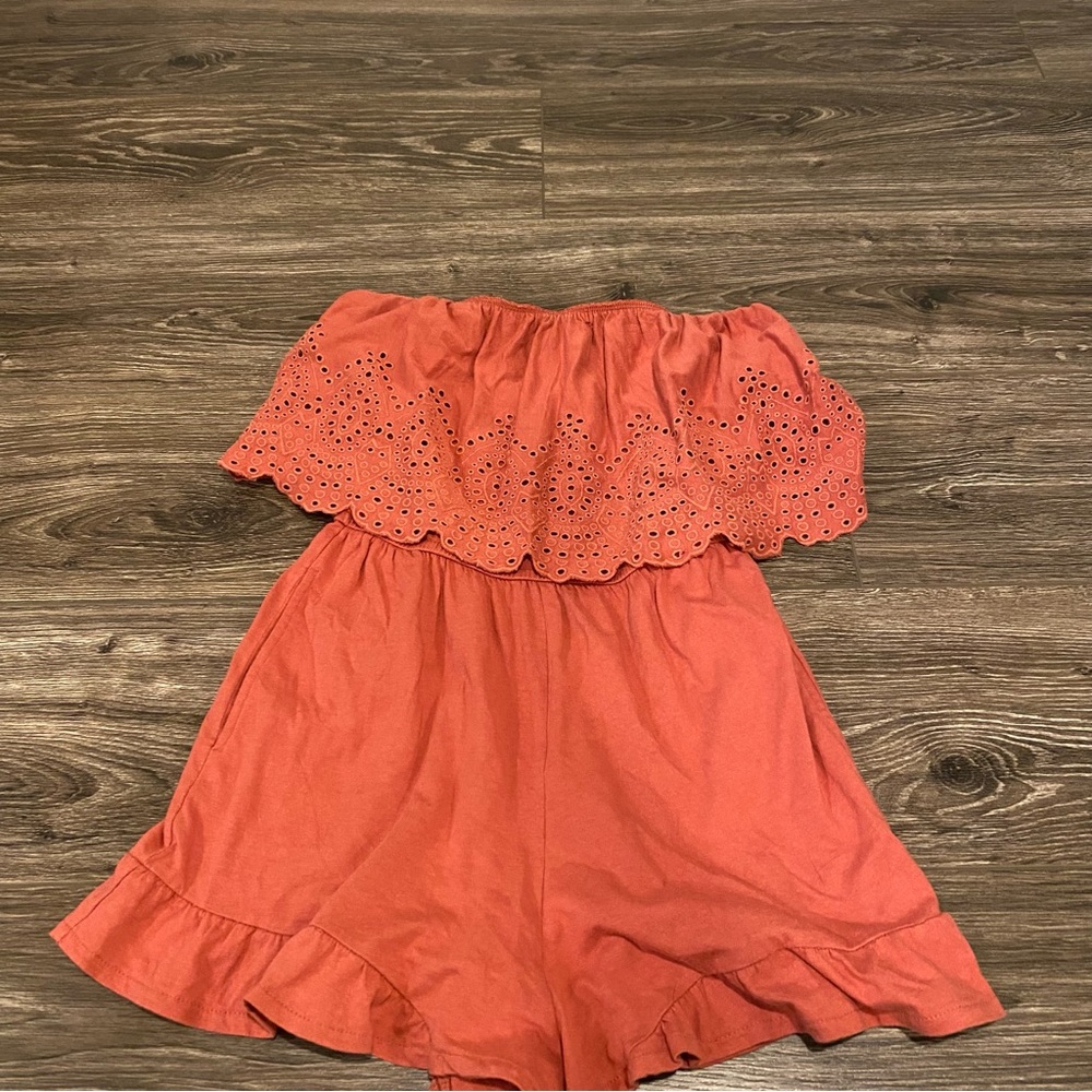 American Eagle Strapless Romper